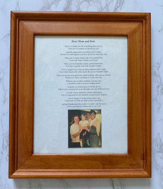 Personalized Poem