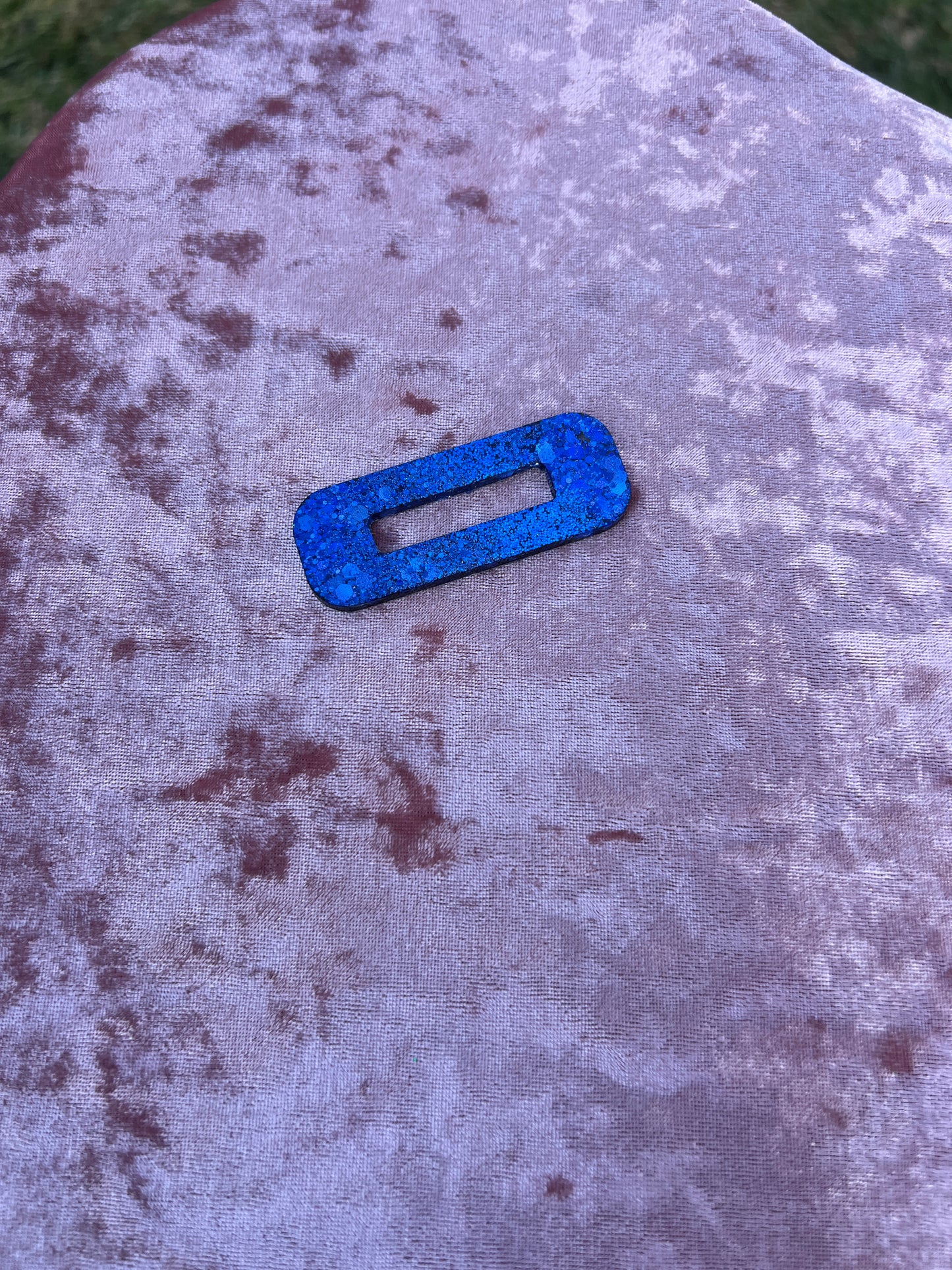 Bountiful Blue Hair Clip