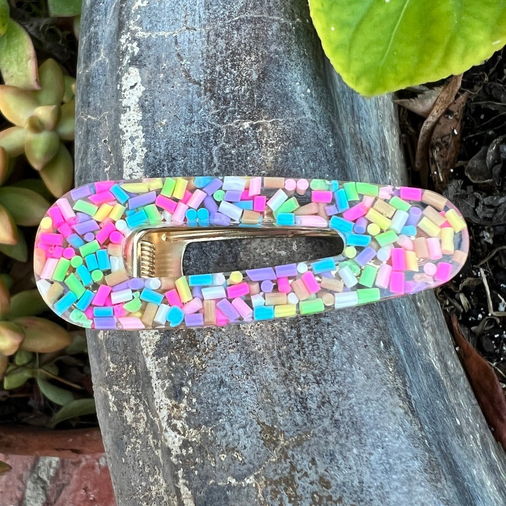 Mixed Metals - Gold & Silver - Hair Clip