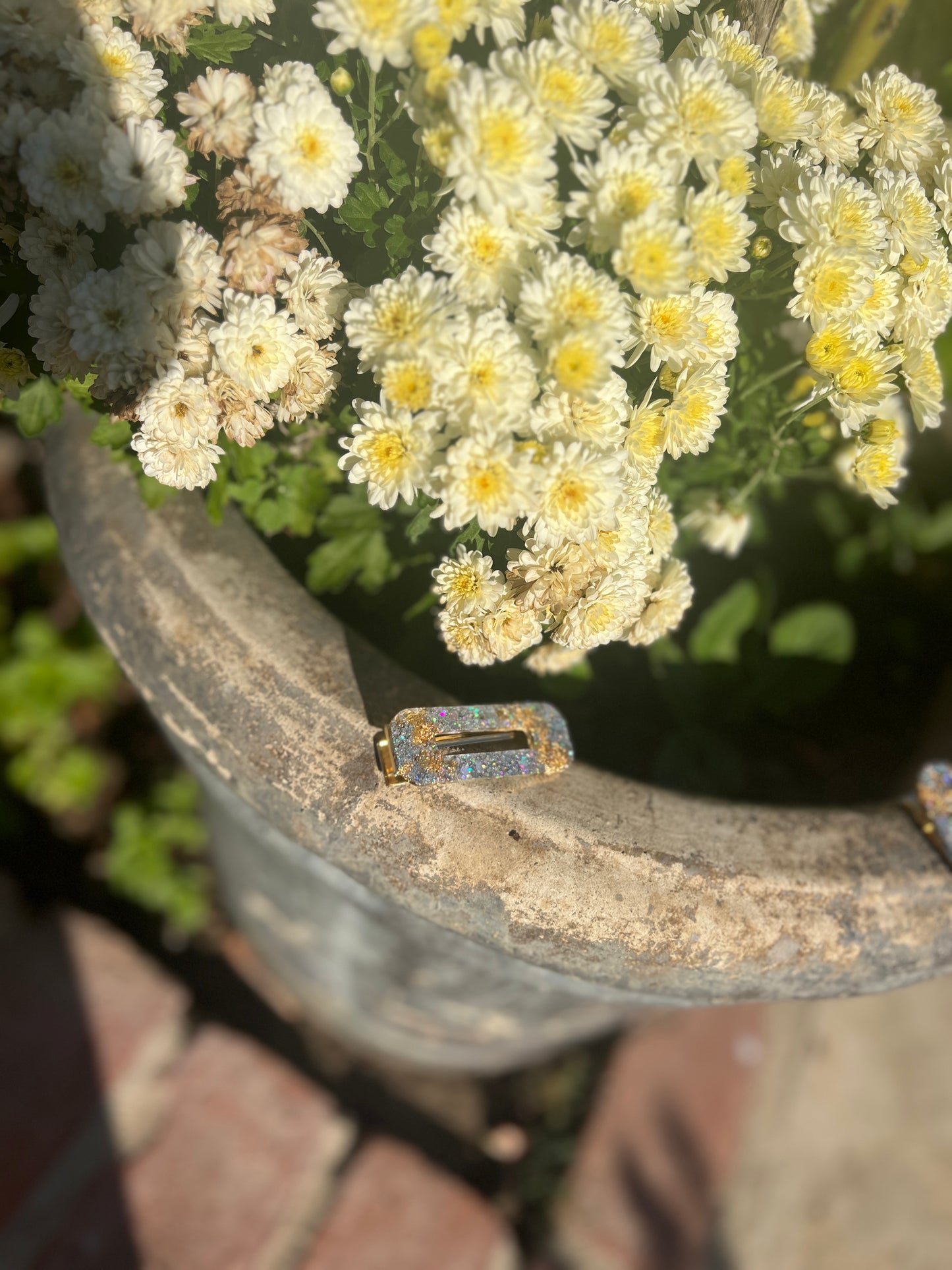 Mixed Metals - Gold & Silver - Hair Clip